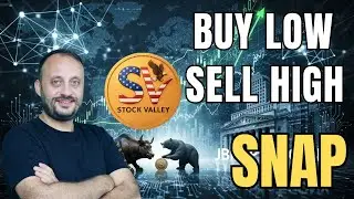 SNAP Stock: Easy Buy & Sell Zones | No Indicators Needed #snapchat #stocks #technicalanalysis