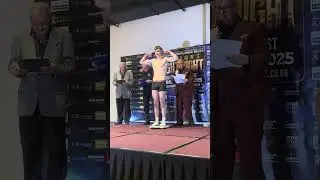 RYAN BURNETT TRAINED CHARLES MCDONAGH WEIGHS IN FOR SECOND PRO FIGHT AT BELFAST&rsquo;S ULSTER HALL!