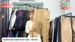 [13/1/2026] QUẦN KAKI NAM NHẬT BẢN TUYỂN ĐẸP - Mã MH- miễn ship toàn quốc- 0394.743.075