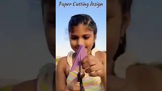 Paper cutting ✂️art. Origami CRAZY Paper Cutting Art #2minutescraft #papercutting #papercraft #paper
