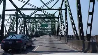 I-5 Drawbridge from Oregon to Washington - August 9, 2017 -  Travels With Phil - Unedited
