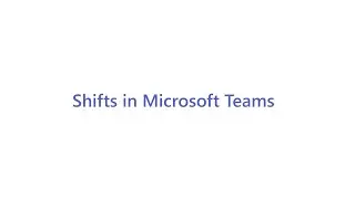 How to use Shifts in Microsoft Teams for frontline workers