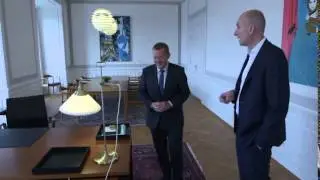 S&aring;dan vil L&oslash;kke indrette statsministerkontoret - Bag Borgen