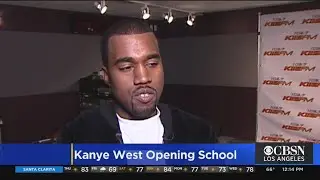 Kanye West Opening School In Simi Valley
