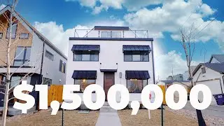 Inside a New Modern House with a Roof Top Deck in Denver, CO | $1,500,000 | New Home Tour!