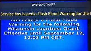 Mediacom Flash Flood Warning for Wisconsin