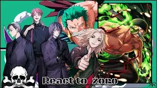 Tokyo revengers react to takemichi as Zoro | Onepiece Strawhat | Luffy | Gacha life 2