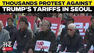 Trump News Live: Protests Erupt In Seoul Over Trump Tariffs Ahead Of Key APEC Meetings