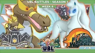 CENTER HAX STAGE!! | Crystal Palossands vs Calgary Flame Wheels | S1 W9 - UBL!