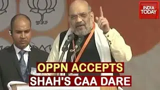 After Shah Holds CAA Debate Challenge, Opposition Hits Back; Owaisi, Mayawati Accept Dare