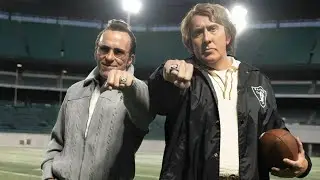 Nicolas Cage & Christian Bale UNRECOGNIZABLE as John Madden & Al Davis!