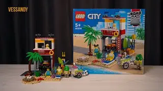 LEGO CITY Пост спасателей на пляже ОБЗОР | 60328