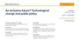 An inclusive future? Technological change and public policy