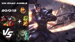 JUNGLE Xin Zhao vs Rengar - EU Grandmaster Patch 26.3