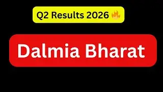 Dalmia Bharat Q2 Results 2026 🔥| Cement Sector Boom Coming? | Dalmia Bharat Share Analysis & Outlook