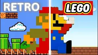 I made video games in lego!