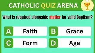 Invalid Baptism Quiz: Why the Baptism Formula (Matter & Form) Truly Matters