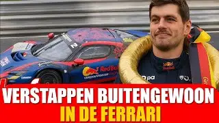 Italiaanse media zwijmelen weg bij Ferrari-succes Verstappen
