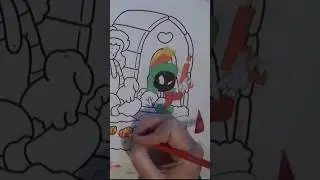 Coco Wyo Coloring Book Transformed into Looney Tunes Cartoon
