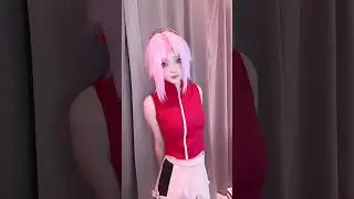 Aww Sakura is so beautiful 😍❤️ |Cosplay| #princessnarukouzumaki #sakuraharuno #harunosakura #sakura