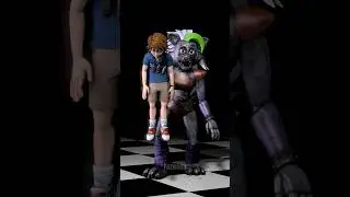 Roxanne Didn&rsquo;t like what Gregory did #fnaf #fivenightsatfreddys #gregory #roxannewolf