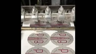 Original Heidelberg machine for print finishing
