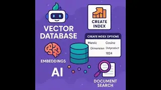 Vector Database | Pinecone Create Index Tutorial Part2 - API Key, Metric, Dimension, Index Functions