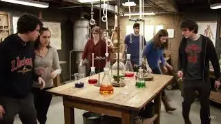 Chemistry Students in an Escape Room | Veo 2 Fast Demo
