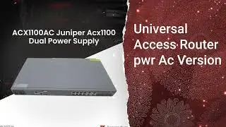 ACX1100AC Juniper Acx1100 Dual Power Supply