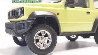 SUZUKI JIMNY 1:16 MODEL RC STICKER INSTALLATION & SMOG EXHAUST TEST