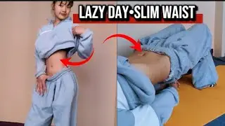 Lazy Day Slim Waist Workout at Home | No Jump, No Gym