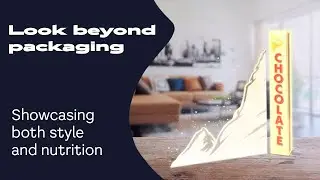 WeAR Studio AR packaging concept - Chocolate