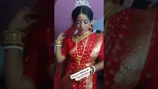 Bangolibride makeup😘😘#flawlesslooks #bridalmakeup#makeupartist#makeuplovers#shortsviral#indiashorts#