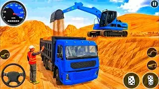 😍💥 Real Railroad Builder Simulator 3D - Highway Excavator Construction JCB - Android GamePlay ✈️