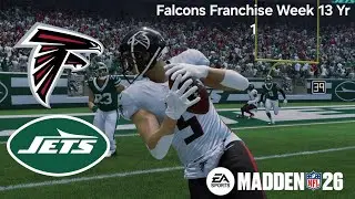 Madden NFL 26 - Atlanta Falcons vs New York Jets - Week 13 Yr 1
