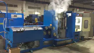 Brass Wire Drawing Machine for EDM Wire Manufacturing Model: 22DHT