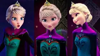 FROZEN QUEEN ELSA CUTE EDIT 😘💖 #Shorts