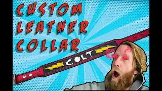 Making A Custom Leather Collar