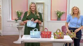 Vera Bradley Mini Hathaway Tote on QVC