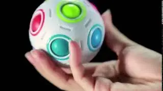 Speed Cube Set 1 pcs Magic Cube IQ Cube Magic Rainbow Ball