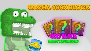 Aku Gacha 400 Block Legendary Mystery Block Di GTPS3 Best GTPS