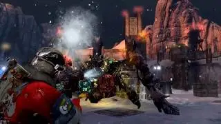 Dead Space 3 - Co-op - Chapter 11: Signal Hunting - Part 36 - Fight 4-Leg Huge Alien Spider (1080p)