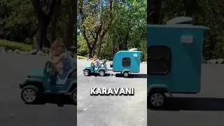 Kızları İ&ccedil;in KARAVAN Yapan BABA! ❤️