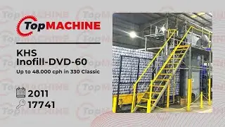 KHS Inofill-DVD-60 Can filling line used