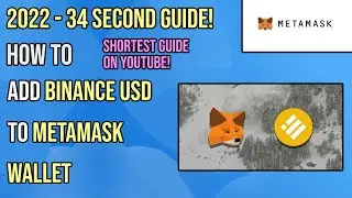 How To Add Binance USD (BUSD) To MetaMask | 34 second guide - 2022