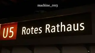 Rollbandanzeige (BVG) Kompletter durchlauf..