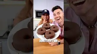 DONUTS SALUDABLES EN 5 MINUTOS con @PaulaSu&aacute;rez #receta #recetas