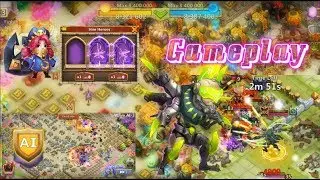Asura Skin, HBM AI Gameplay & Rolling 31K Gem for Commodora - Castle Clash