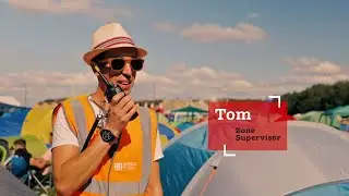 Tom a Zone Supervisor working at Leeds Festival with Hotbox Events #festival #leedsfestival