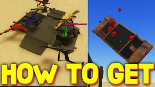 HOW TO GET EVERY RARE ITEM SHOWCASED (Rayguns, Balloon Guns, Paintball Guns) in A DUSTY TRIP! ROBLOX